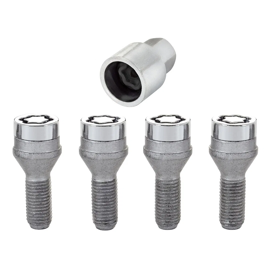 27179 – MCGARD Wheel Lock, Lug Bolt Lock 12 Millimeter x 1.5 Thread Size 60 Degree Conical Acorn Lug Use With Steel/ ...